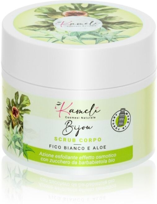 kamelì Scrub Corpo Fico Bianco e Aloe