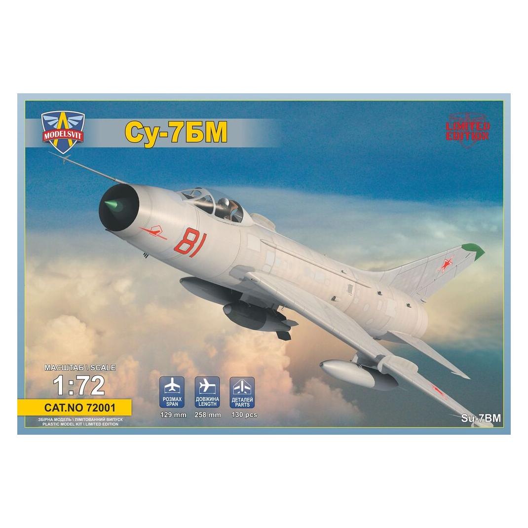 Modelsvit Su-7BM Soviet fighter-bomber (MSVIT72001)