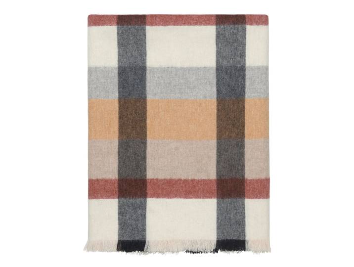 Elvang Denmark Plaid Intersection 130x190 cm Rusty red-grey