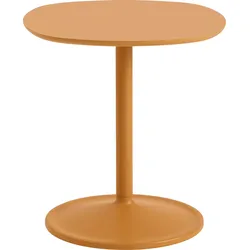 Soft Beistelltisch 45 x 48 cm orangefarben laminiert