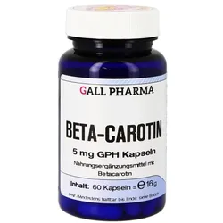 BETA CAROTIN 5 mg Kapseln 60 St