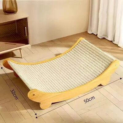 Discount Dollar Deals Cat Scratching Pad With Detachable Design Multifunctional, Wear Resistant Cat Bed And Toy For Kittens large