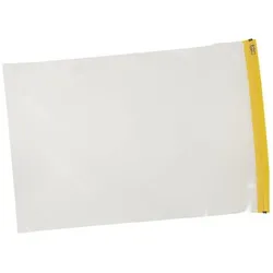 Eichner, Mappe, 10 Planschutztaschen A3 transparent/gelb (A3, 1x)
