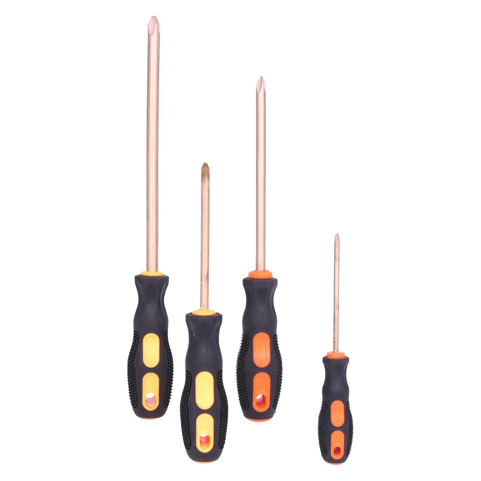 KS Tools BERYLLIUMplus Schraubendreher-Satz, PH, 4 Teile (Phillipps-Kreuzschlitz (PH)) (962.0808)