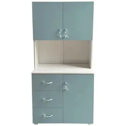 HTI-Living, Regal, Blanca (80 x 40 x 180 cm)