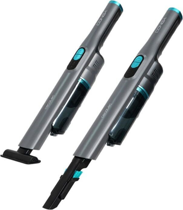 Cecotec Conga Rockstar Micro+ draadloze stofzuiger, grijs, zonder zak