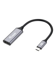 Equip Adapter USB-C -> HDMI 2.0 4K60Hz 0.15m gr Digital/Daten Digital/Display/Video 0,15 m (133491)