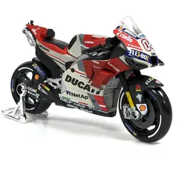 Maisto 31593 - Modellmotorrad - Ducati Desmosedici GP '18 Andrea Dovizioso (weiß-rot, Maßstab 1:18)