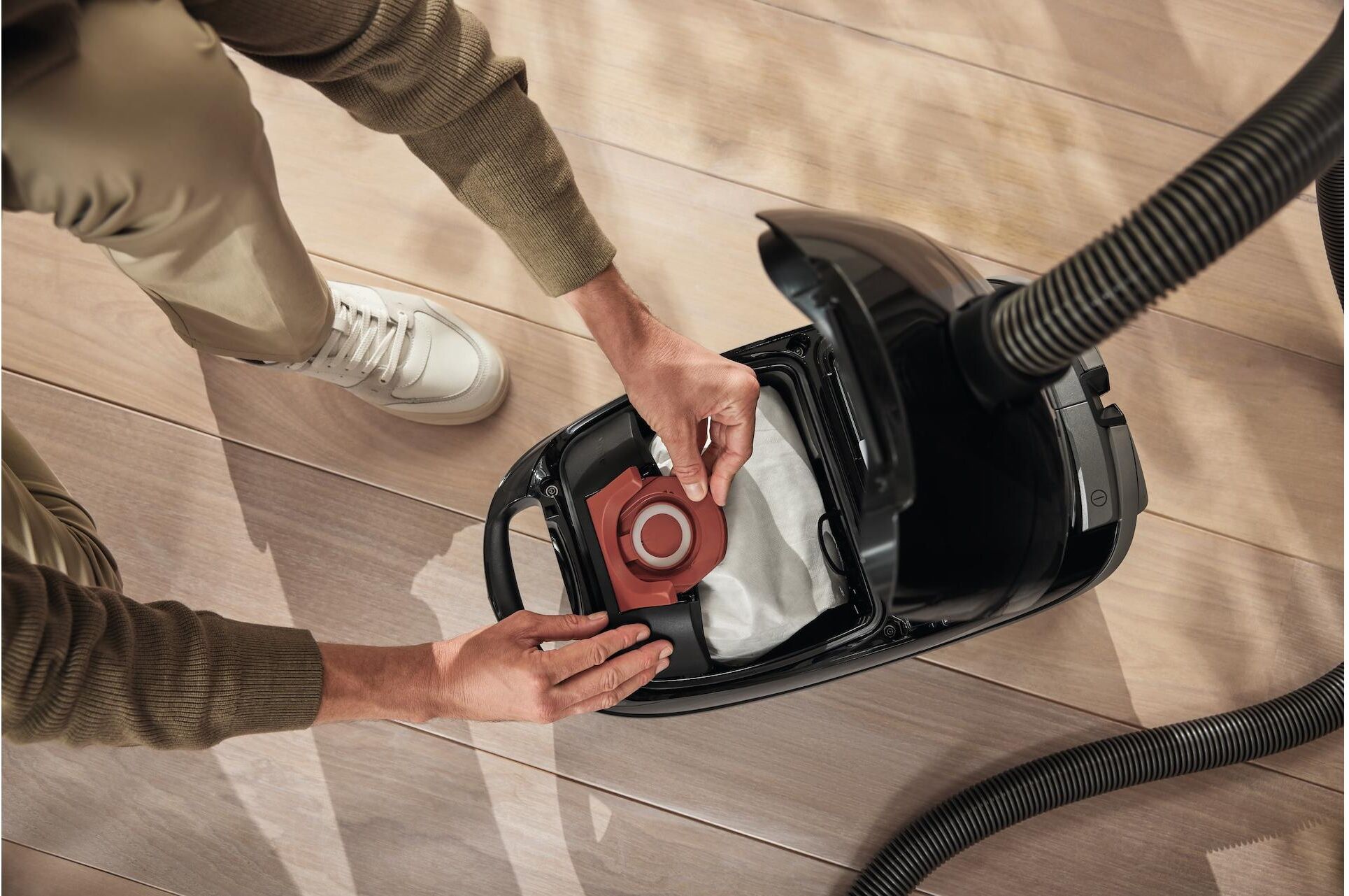 Miele Staubsaugerbeutel "HyClean Pure CO 4 Stück", braun (bunt), Staubbeutel, Staubsaugerbeutel bunt Einheitsgröße