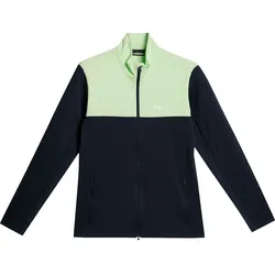 J. LINDEBERG Layer Banks Full-Zip, navy