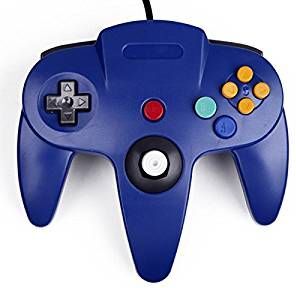 Ohjain Sininen Nintendo N64 (Original) (Käytetty)