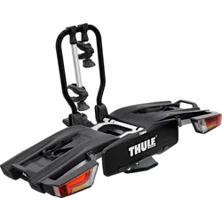 Thule EasyFold XT F Fahrradträger für Anhängerkupplung Fix4Bike schwarz für 2 Fahrräder