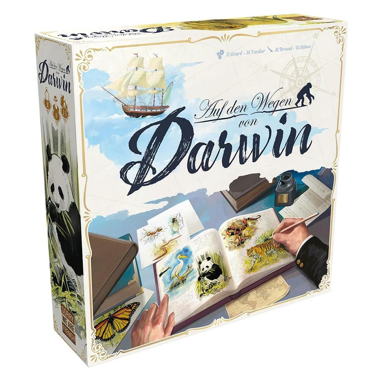 Asmodée Auf den Wegen von Darwin (Deutsch, 2 - 5 Spieler) (GIGD0012)