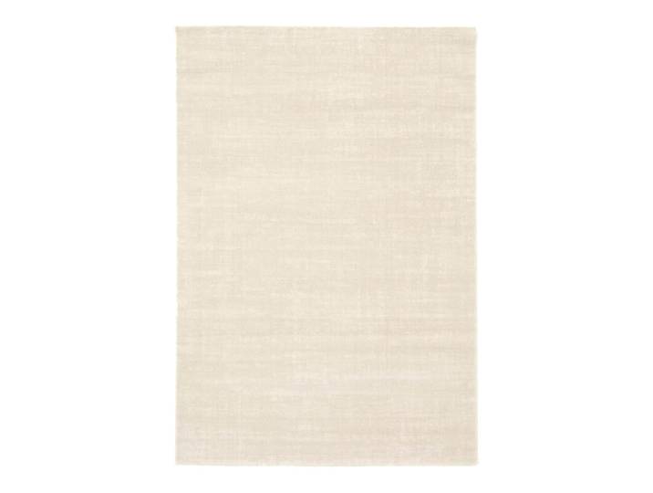 Tapis design a poil ras facile d'entretien beige 160 x 230 cm