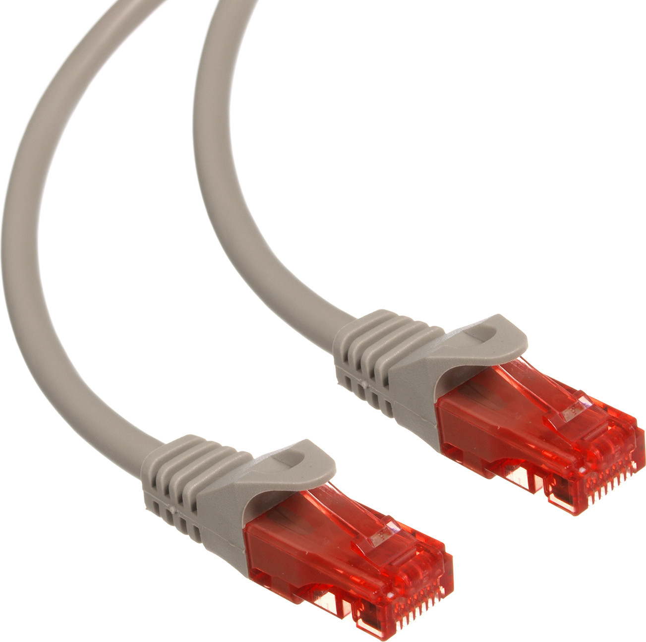 Maclean TV Systems MCTV-301 S LAN-kabel, UTP CAT.6 Patchkabel, 1 m