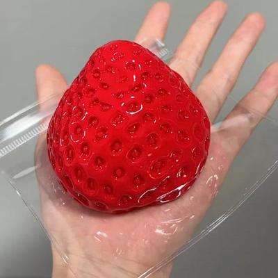 Perfect Picks Market Strawberry Squishy Stress Relief Toy Slow Rebound Fidget For Kids And Adults a 1pcs