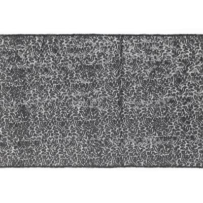 Pailletten-Tischläufer, schwarz, 0,3 x 5 m