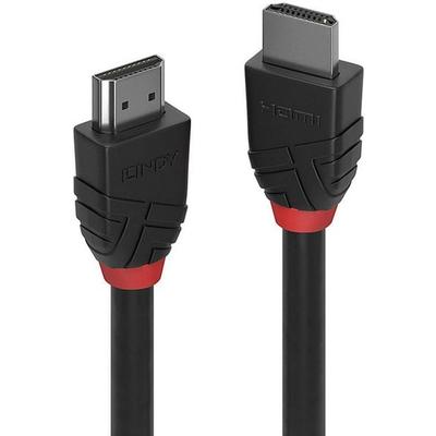 LINDY HDMI Anschlusskabel HDMI-A Stecker, HDMI-A Stecker 2.00 m Schwarz 36472 4K UHD HDMI-Kabel