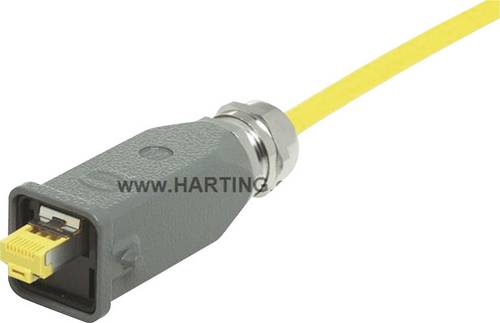 Steckverbinder, Kabelsteckverbinder RJ45, Schneidklemmanschluss, Kontakte: 8, Tüllengehäuse, gerade, Baugröße: 3 A