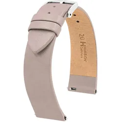 Hirsch 03902195-2-18 Armband für Uhren Cashmere M 18 mm Leder Taupe