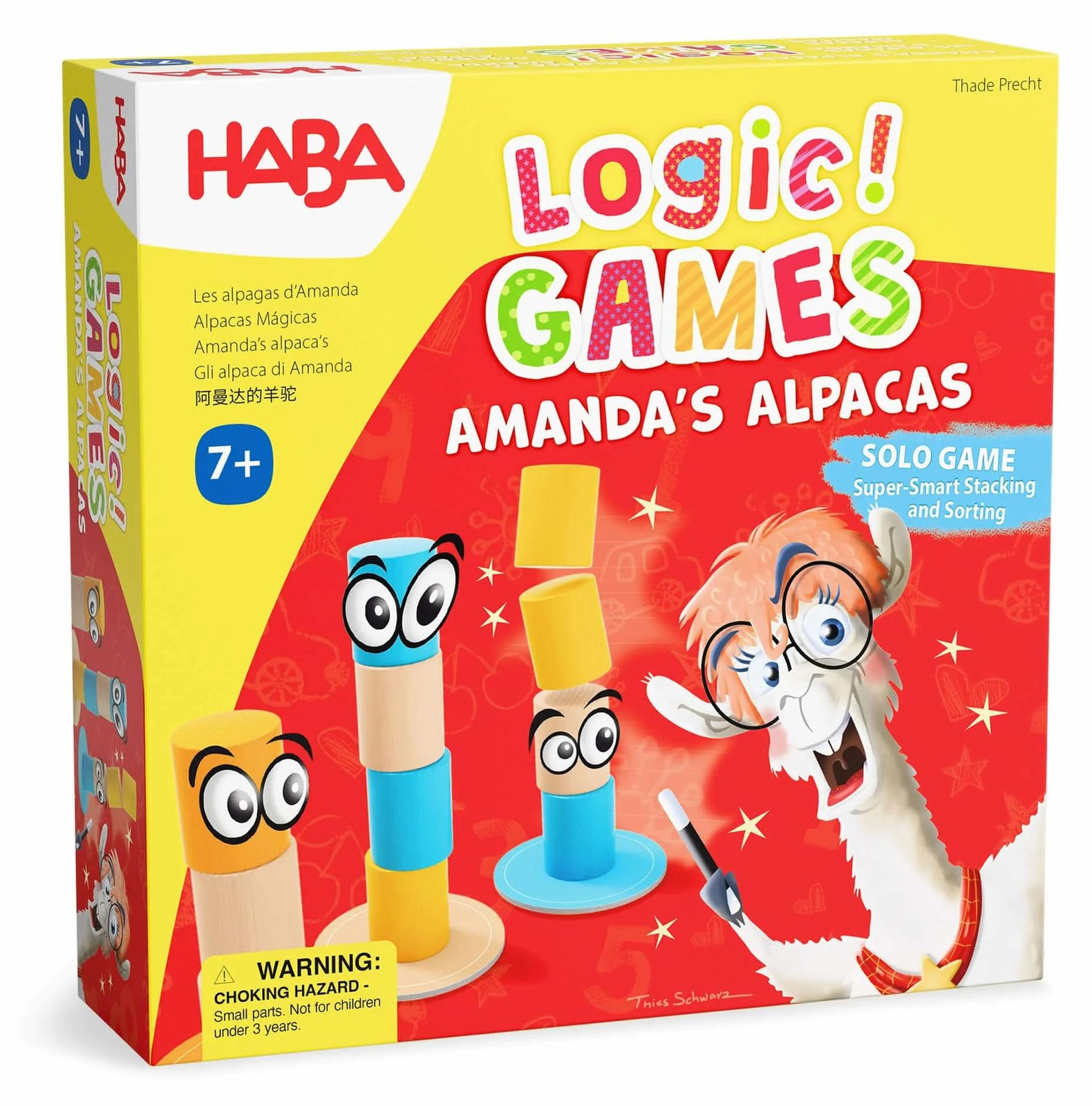 Haba Denkspiel Amanda's Alpaca's - uitdagend logisch spel voor kinderen