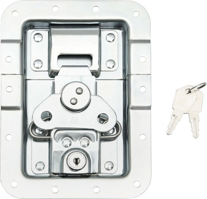 Adam Hall Hardware 172511 L Butterfly Verschluss Groß Abschließbar Gekröpf