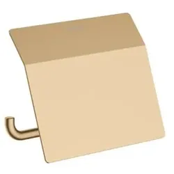 Hansgrohe Toilettenpapierhalter AddStoris Gebürstete Bronze Metall 41753140