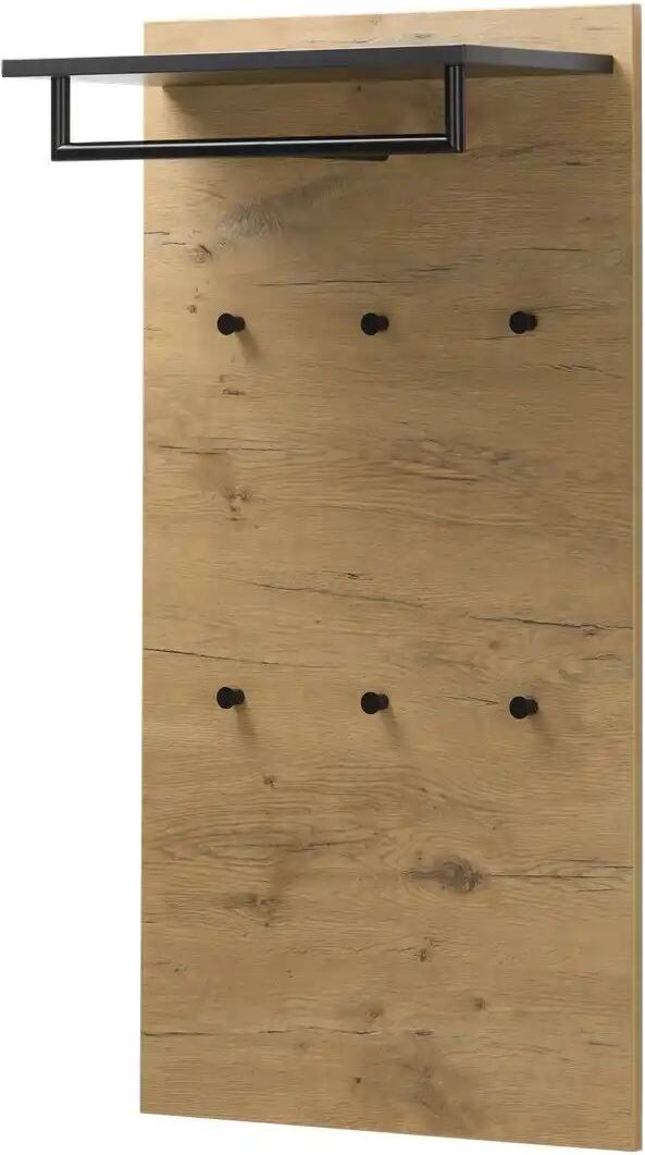 Höffner Garderobenpaneel  Life ¦ holzfarben ¦ Holzwerkstoff ¦ Maße (cm): B: 59 H: 115 T: