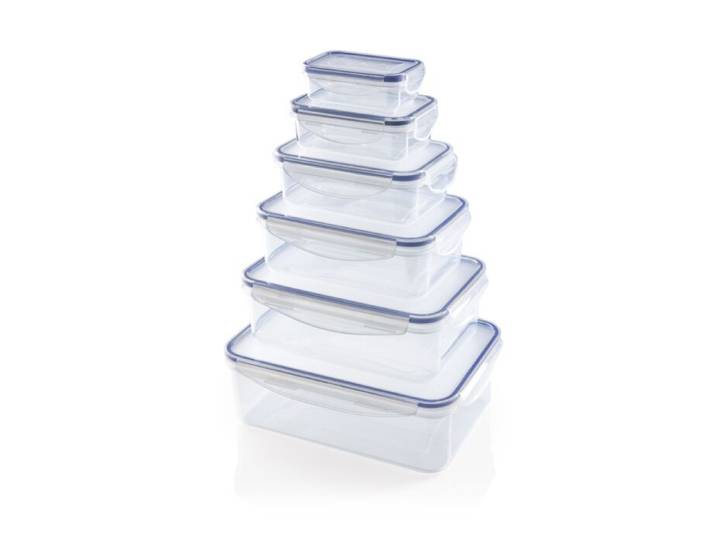 GOURMETmaxx Frischhaltedosen-Set, 6-teilig