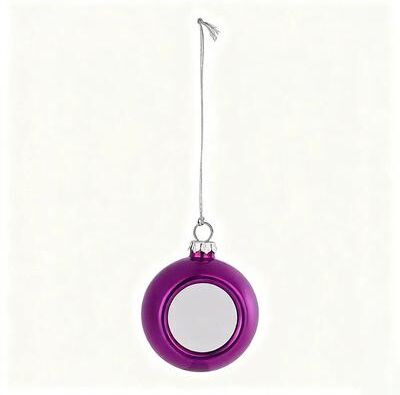Inspire Essentials Custom Sublimation Christmas Ball Ornament Blank For DIY Photo Gifts 4