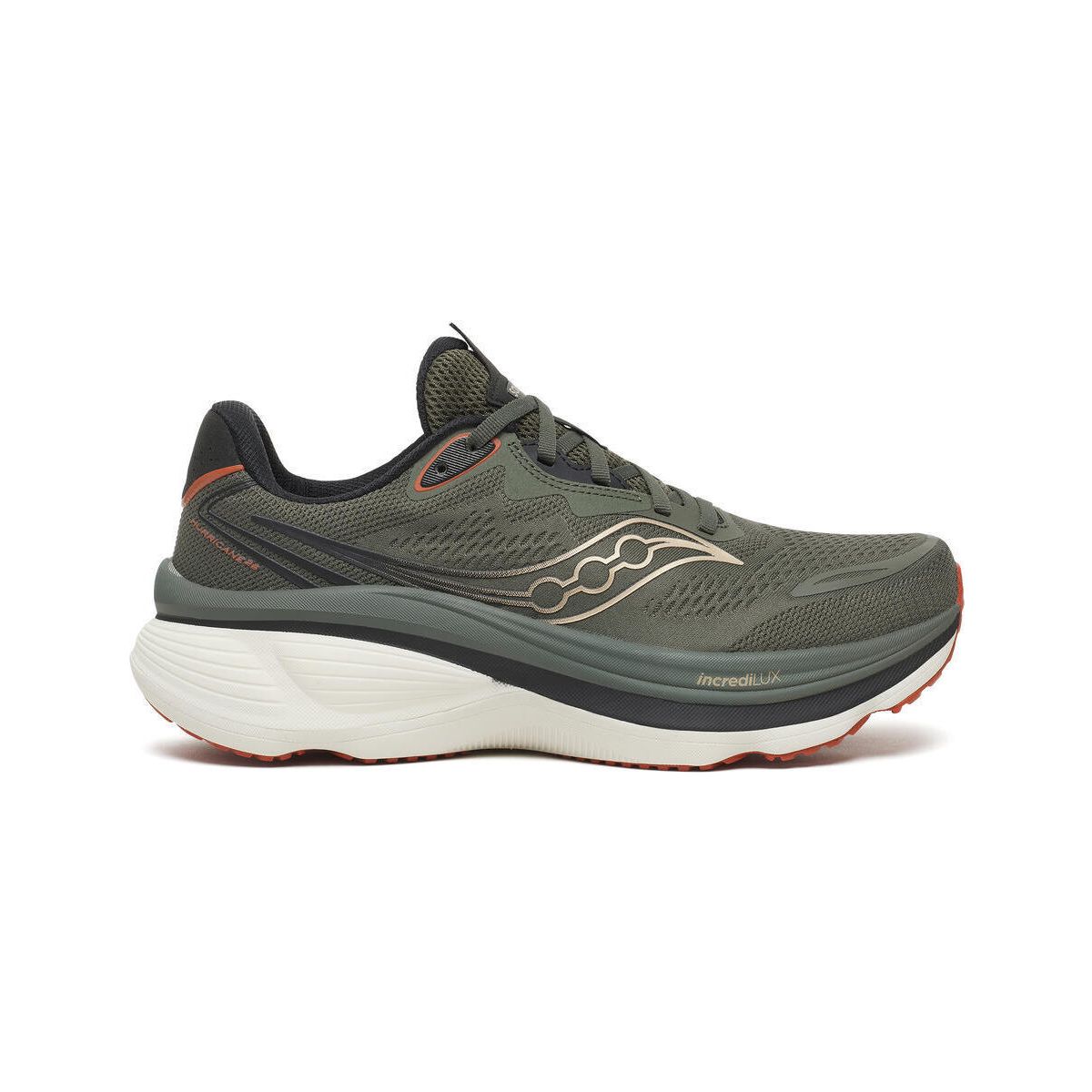 Saucony Hurricane 26 Men's fatigue/black (1022) 49 S101098-1022-49-MEDIUM