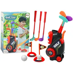 Minigolf-Set für Kinder, Trolley auf Rädern