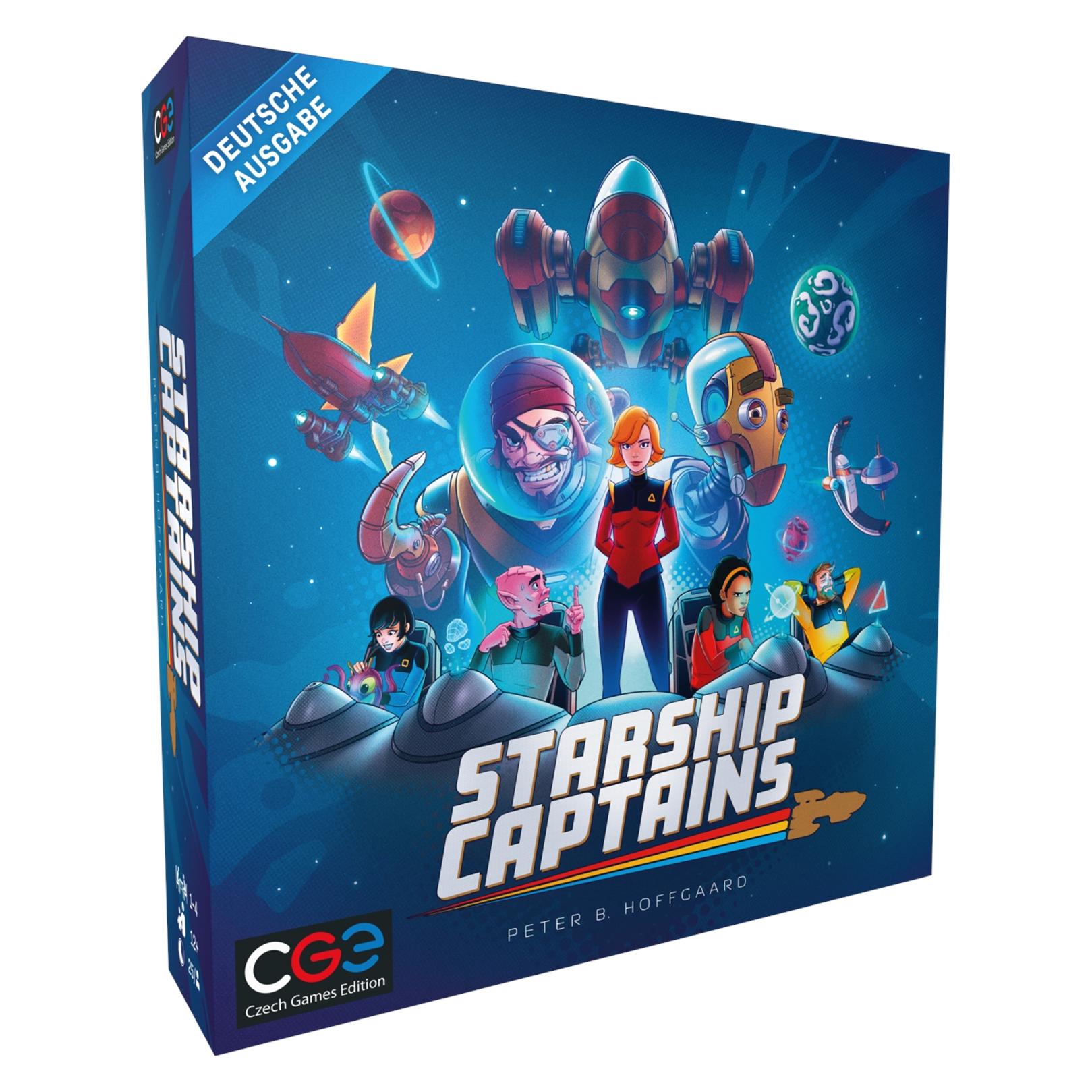Czech games edition Starship Captains (d) (Deutsch, 1 - 4 Spieler) (CZ119)
