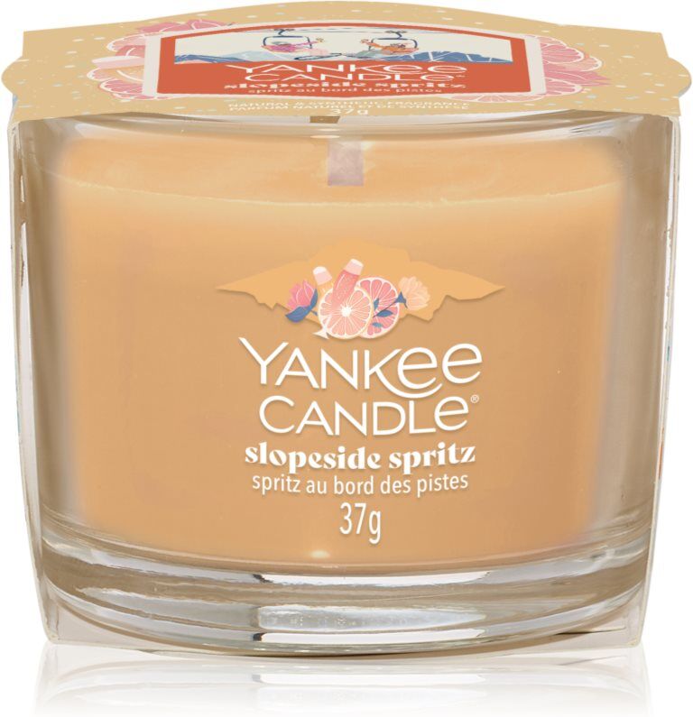 Yankee Candle Slopeside Spritz votive candle glass 37 g