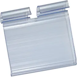 100 Pendeltaschen für Lochwandhaken 39 mm | 60 mm, PVC, transparent