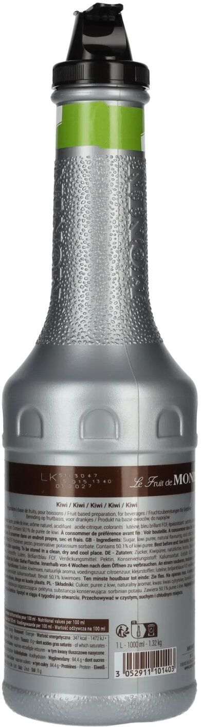 Monin Fruchtpüree KIWI 1l PET