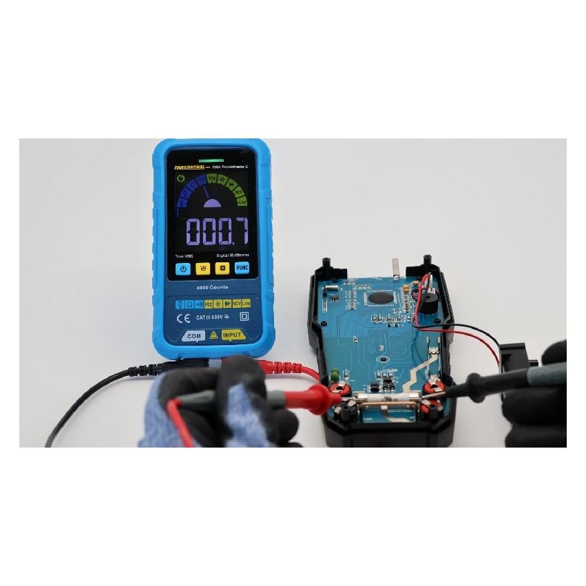 Pancontrol Multimeter PAN Pocketmeter-2 (CAT III 600V, Hand-Multimeter) (PAN Pocketmeter-2)