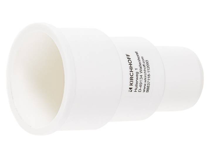 Siphon Abgangsrohr Adapter Weiss