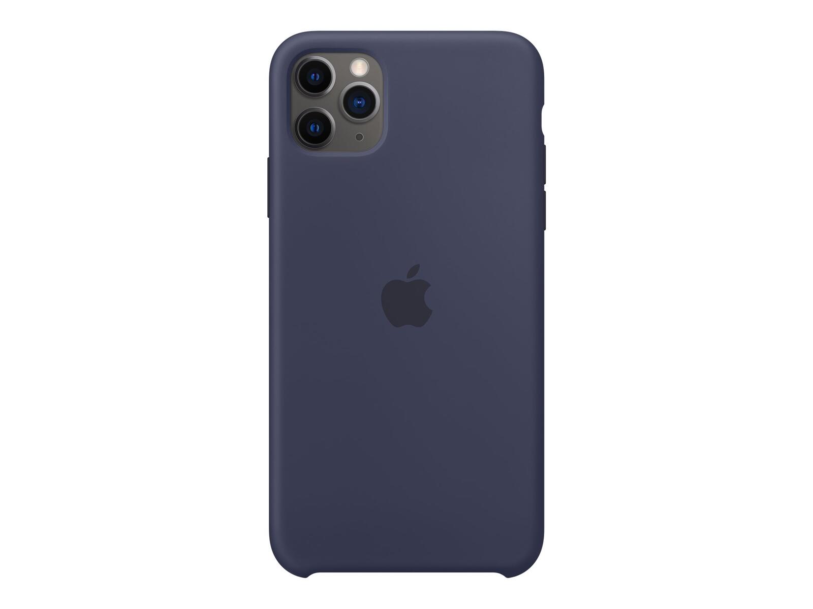 Apple iPhone 11 Pro Max Silicone Case mitternacht MWYW2ZM/A
