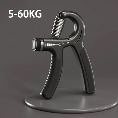 Discount Dollar Deals Adjustable Hand Grip Strengthener Fitness Grip Training Tool For Enhanced Strength And Recovery basic black