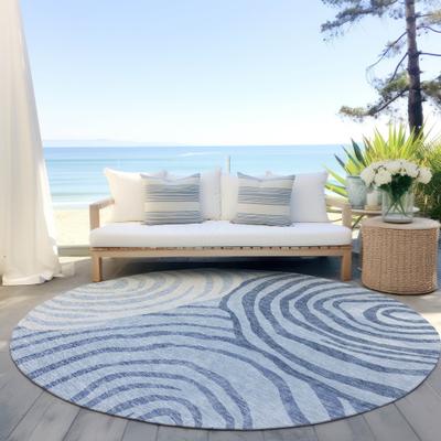Addison Rugs Machine Washable Indoor/ Outdoor Chantille Contemporary Dimensions Rug