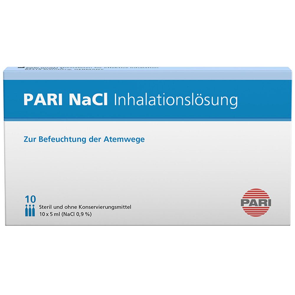 Pari NaCl Inhalationslösung Ampullen 10x5 ml