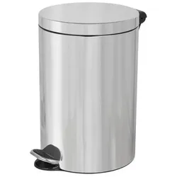 Hardwex Edelstahl-Tretabfallbehälter 12 l