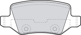 Valeo Bremsbelagsatz, Scheibenbremse First 301583 Hinterachse Für Mercedes