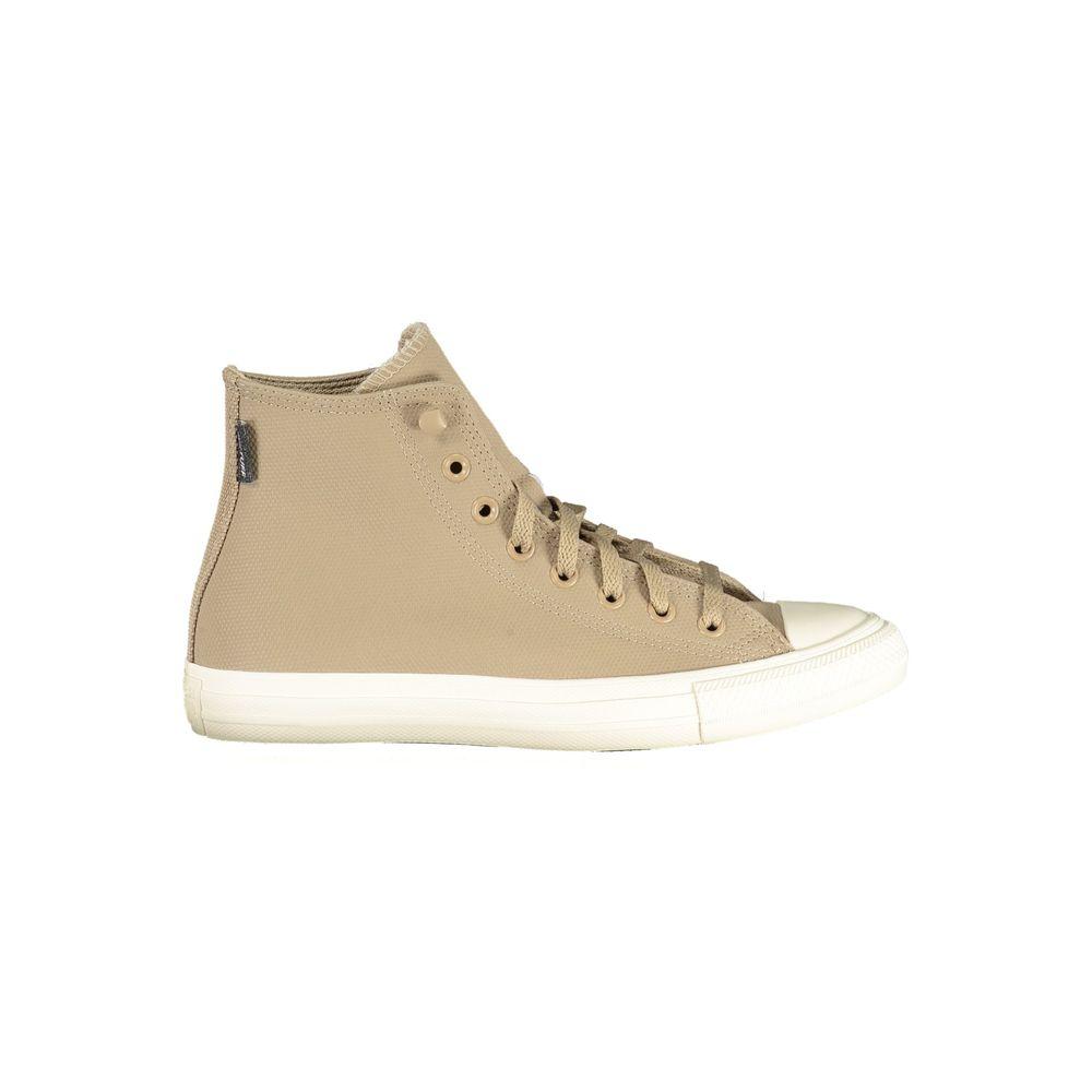 Converse Beiger Leer Unisex Sneaker