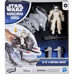 Hasbro - Star Wars ActionVerse AT-RT & Restimperium AT-RT Fahrer