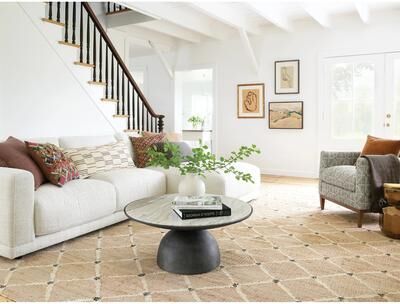 Annie Selke Dash & Albert Kali Handwoven Jute Rug