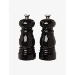 Le Creuset Salz- & Pfefferstreuer, Pfeffermühle + Salzmühle, Schwarz