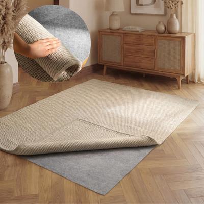 Teppichunterlage VIKOSA "Prove", grau, B:70cm H:2mm L:140cm, Filz, Teppichunterlagen, Teppichunterlage, Rutschfest, Anti-Slip-Matte, Teppichstop, Antirutsch, Zuschneidbar