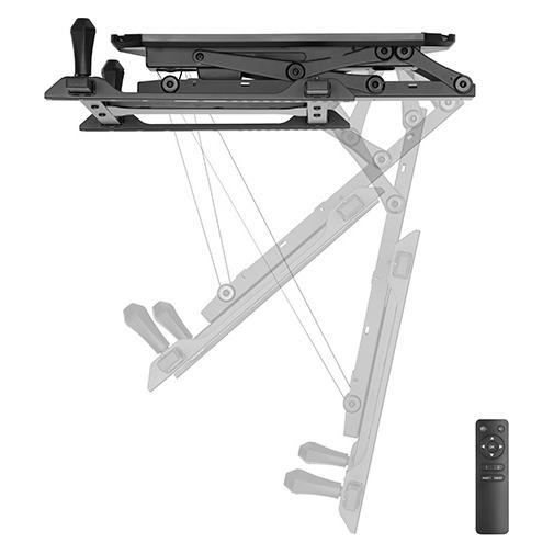 Lakuda Motorisierte und klappbare TV-Deckenhalterung mit Fernbedienung, 35 kg. 32" - 70" (Decke, 35 kg, 32" - 70") (68699678)